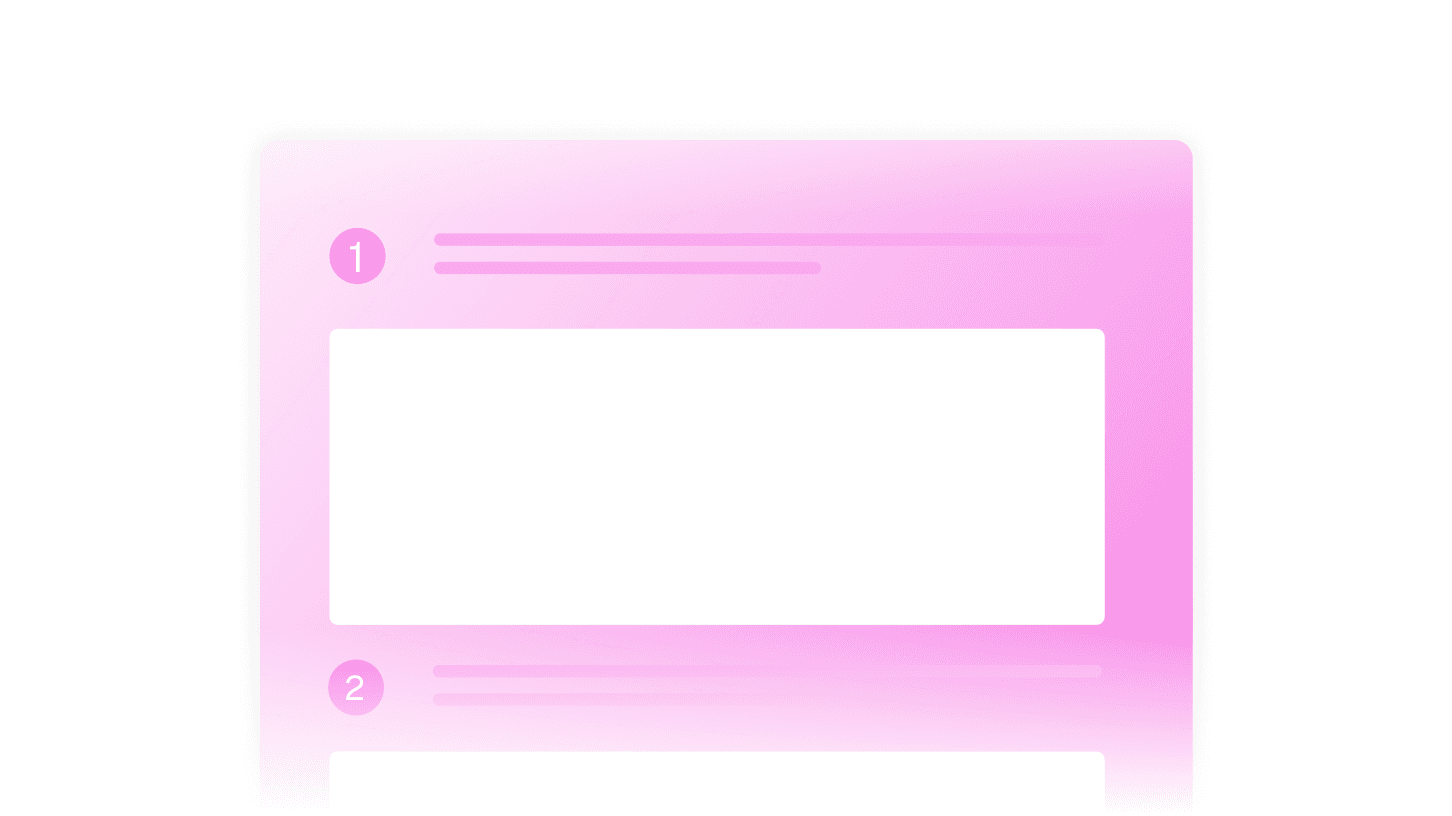 Step-by-step guides