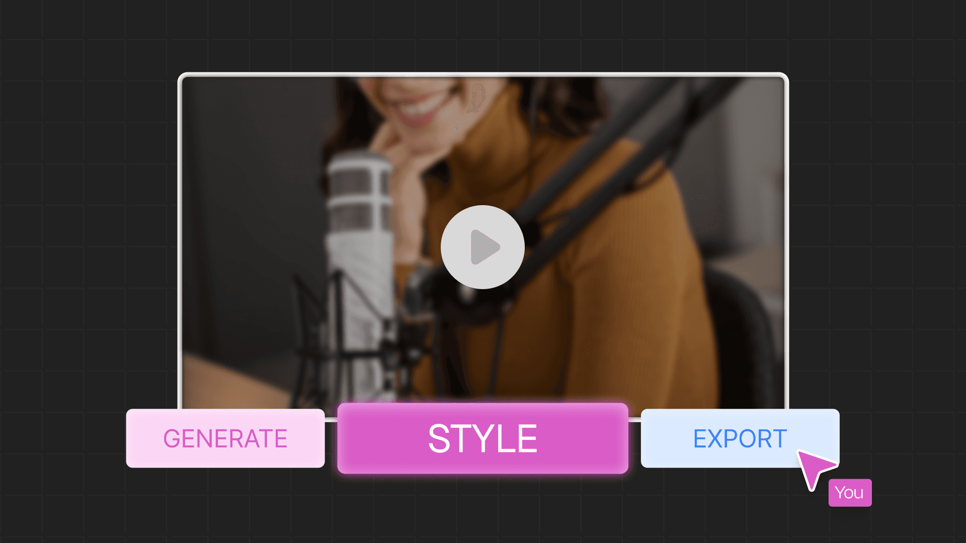 Auto-generated captions that match your brand